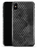 Tiny Coal Watercolor Hearts - iPhone X Clipit Case