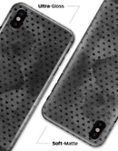 Tiny Coal Watercolor Hearts - iPhone X Clipit Case
