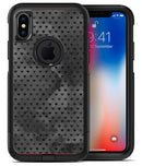 Tiny Coal Watercolor Hearts - iPhone X OtterBox Case & Skin Kits