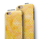 Tiny Gold Watercolor Hearts iPhone 6/6s or 6/6s Plus 2-Piece Hybrid INK-Fuzed Case