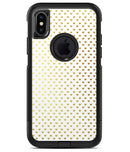 Tiny Golden Hearts Pattern 2 - iPhone X OtterBox Case & Skin Kits
