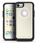 Tiny Golden Hearts Pattern 3 - iPhone 7 or 8 OtterBox Case & Skin Kits
