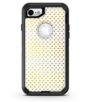 Tiny Golden Hearts Pattern 3 - iPhone 7 or 8 OtterBox Case & Skin Kits