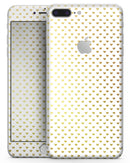 Tiny Golden Hearts Pattern - Skin-kit for the iPhone 8 or 8 Plus