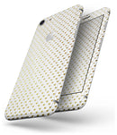 Tiny Golden Hearts Pattern - Skin-kit for the iPhone 8 or 8 Plus