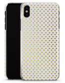 Tiny Golden Hearts Pattern - iPhone X Clipit Case