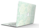 Tiny Green Watercolor Polka Dots - MacBook Air Skin Kit
