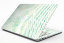 Tiny Green Watercolor Polka Dots - MacBook Air Skin Kit