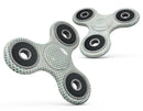 Tiny Green Watercolor Polka Dots Full-Body Fidget Spinner Skin-Kit