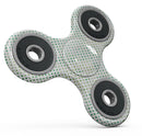 Tiny Green Watercolor Polka Dots Full-Body Fidget Spinner Skin-Kit