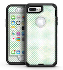Tiny Green Watercolor Polka Dots - iPhone 7 Plus/8 Plus OtterBox Case & Skin Kits