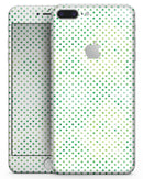 Tiny Green Watercolor Polka Dots - Skin-kit for the iPhone 8 or 8 Plus
