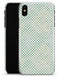 Tiny Green Watercolor Polka Dots - iPhone X Clipit Case