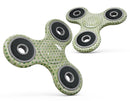 Tiny Mint Watercolor Hearts Full-Body Fidget Spinner Skin-Kit