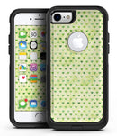 Tiny Mint Watercolor Hearts - iPhone 7 or 8 OtterBox Case & Skin Kits