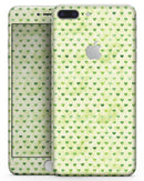 Tiny Mint Watercolor Hearts - Skin-kit for the iPhone 8 or 8 Plus