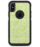 Tiny Mint Watercolor Hearts - iPhone X OtterBox Case & Skin Kits