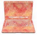 Tiny Orange Watercolor Hearts - MacBook Air Skin Kit