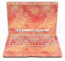Tiny Orange Watercolor Hearts - MacBook Air Skin Kit