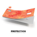 Tiny Orange Watercolor Hearts - Premium Protective Decal Skin-Kit for the Apple Credit Card