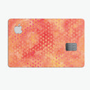 Tiny Orange Watercolor Hearts - Premium Protective Decal Skin-Kit for the Apple Credit Card