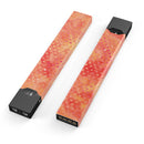 Tiny Orange Watercolor Hearts - Premium Decal Protective Skin-Wrap Sticker compatible with the Juul Labs vaping device