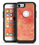 Tiny Orange Watercolor Hearts - iPhone 7 or 8 OtterBox Case & Skin Kits