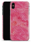 Tiny Pink Watercolor Hearts - iPhone X Clipit Case