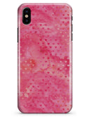 Tiny Pink Watercolor Hearts - iPhone X Clipit Case