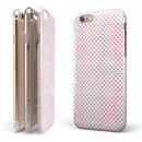 Tiny Pink Watercolor Polka Dots iPhone 6/6s or 6/6s Plus 2-Piece Hybrid INK-Fuzed Case
