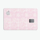 Tiny Pink Watercolor Polka Dots - Premium Protective Decal Skin-Kit for the Apple Credit Card