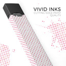 Tiny Pink Watercolor Polka Dots - Premium Decal Protective Skin-Wrap Sticker compatible with the Juul Labs vaping device