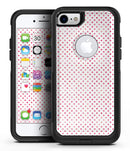 Tiny Pink Watercolor Polka Dots - iPhone 7 or 8 OtterBox Case & Skin Kits