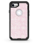 Tiny Pink Watercolor Polka Dots - iPhone 7 or 8 OtterBox Case & Skin Kits