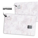 Tiny Purple Watercolor Polka Dots V2 - Premium Protective Decal Skin-Kit for the Apple Credit Card