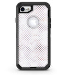 Tiny Purple Watercolor Polka Dots V2 - iPhone 7 or 8 OtterBox Case & Skin Kits