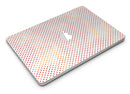 Tiny Red-Orange Watercolor Polka Dots - MacBook Air Skin Kit