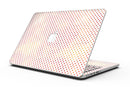 Tiny Red-Orange Watercolor Polka Dots - MacBook Pro with Retina Display Full-Coverage Skin Kit