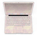 Tiny Red-Orange Watercolor Polka Dots - MacBook Pro with Retina Display Full-Coverage Skin Kit
