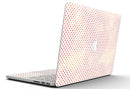 Tiny Red-Orange Watercolor Polka Dots - MacBook Pro with Retina Display Full-Coverage Skin Kit