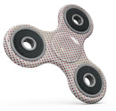 Tiny Red-Orange Watercolor Polka Dots Full-Body Fidget Spinner Skin-Kit