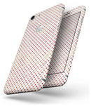 Tiny Red-Orange Watercolor Polka Dots - Skin-kit for the iPhone 8 or 8 Plus