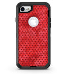 Tiny Red Watercolor Hearts - iPhone 7 or 8 OtterBox Case & Skin Kits
