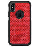 Tiny Red Watercolor Hearts - iPhone X OtterBox Case & Skin Kits