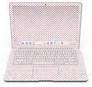Tiny Red and Purple Watercolor Polka Dots - MacBook Air Skin Kit