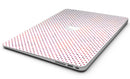 Tiny Red and Purple Watercolor Polka Dots - MacBook Air Skin Kit