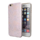 Tiny Red and Purple Watercolor Polka Dots iPhone 6/6s or 6/6s Plus 2-Piece Hybrid INK-Fuzed Case