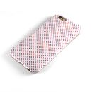 Tiny Red and Purple Watercolor Polka Dots iPhone 6/6s or 6/6s Plus 2-Piece Hybrid INK-Fuzed Case