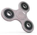 Tiny Red and Purple Watercolor Polka Dots Full-Body Fidget Spinner Skin-Kit