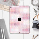 Tiny Red and Purple Watercolor Polka Dots - Full Body Skin Decal for the Apple iPad Pro 12.9", 11", 10.5", 9.7", Air or Mini (All Models Available)
